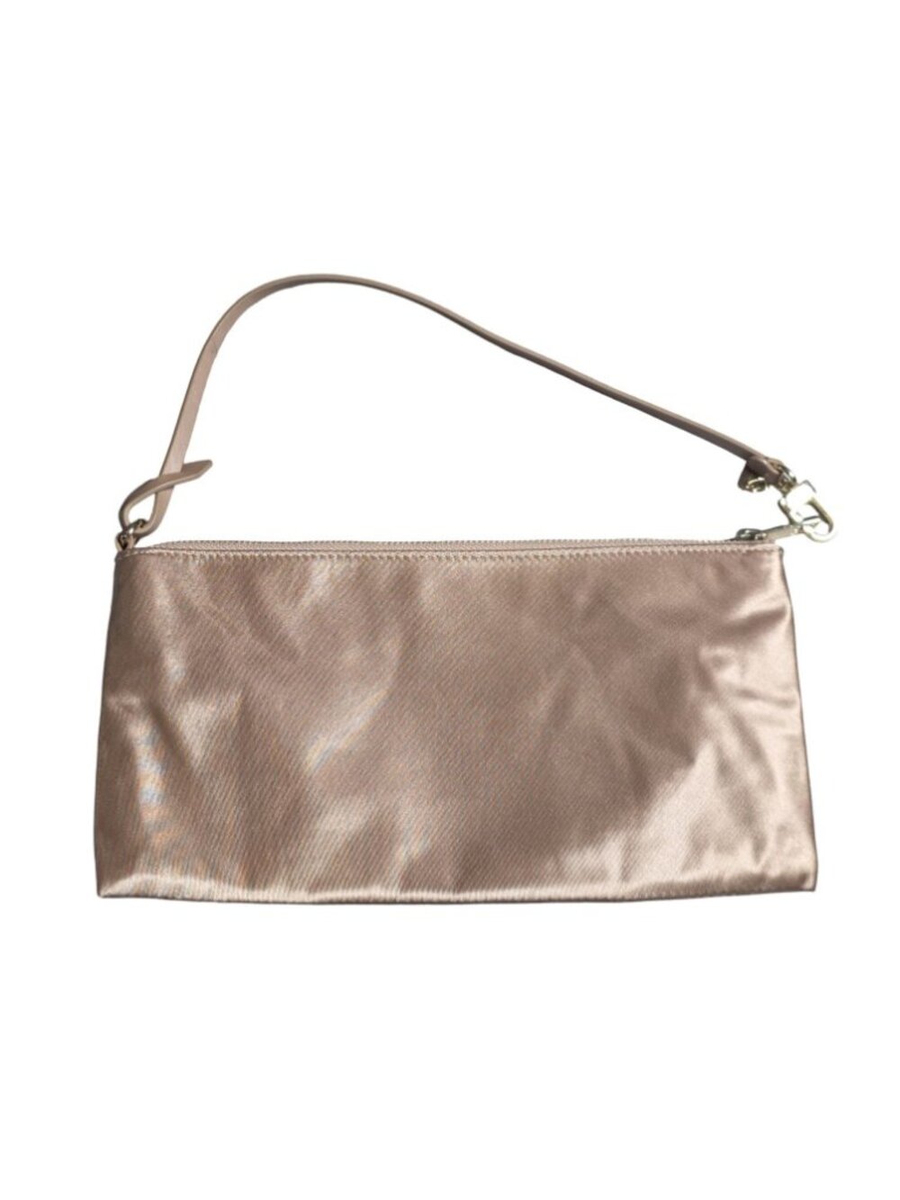 Tumi Rose Gold Metallic Zip Top Pouch - Picture 7 of 8